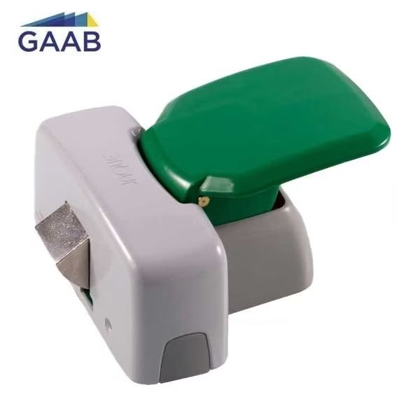 EMERGENCY EXIT TOUCH PAD/GREY & GREEN, Gaab, Mfr#: GAB-T240-04